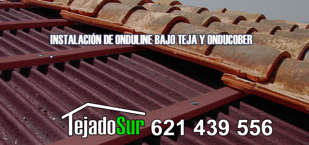 INSTALACIÓN DE ONDULINE BAJO TEJA Y ONDUCOBER